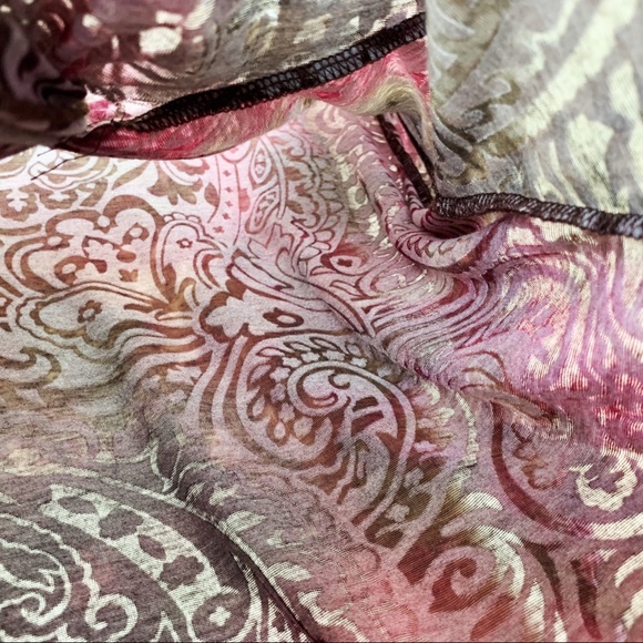 VINE STREET 5-in-1 Boho Chic Boutique Burnout L - Picture 6 of 8